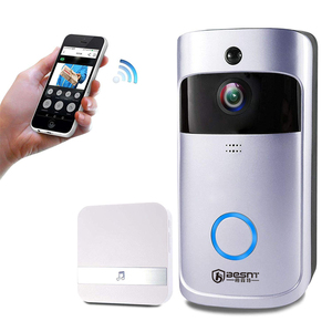 720P 1080P HD chất lượng cao không dây hồng ngoại cảm biến chuyển động tự động chào đón lối vào cửa chuông BS-M07W - Product Image 3