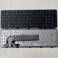 Nouveau clavier d'ordinateur portable américain pour Probook 450 G0/G1/G2/455 G1 avec cadre, Interface USB/PS/2, rétroéclairage LED