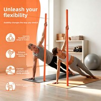 Oolong Disc Stick Fitness pour l'ouverture et l'amélioration de la posture dorsale, long, en acier inoxydable, détachable, pour étirements, yoga et arts martiaux