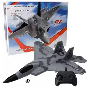 f-22 fighter fernbedienung flugzeug feste flügel schwebeflugzeug sturmsicher schaumstoff automatische ausgleich elektrische RC flugzeugmodell spielzeug hand-drop