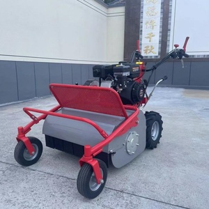 Portable High Efficiency Manual Lawn Mower Top Small Wheel Alfalfa <b>Cutter</b> for Agricultural Use for Cutting <b>Grass</b> - Product Image 4