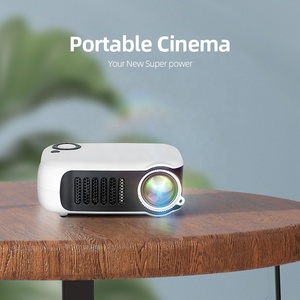 MINI proyector Home Cinema Theatre Portable 3D LED Video Projectores Juego Laser Beamer 4K 1080P A través de Puerto HD Smart TV BOX - Product Image 4