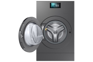 Séchoir frontal de marque WD18DB8995BZT2, pompe à chaleur IA Bespoke pour lessive, capacité 18/11 kg, et machine à laver WD18DB8995BZT2 de marque - Product Image 4