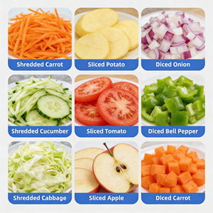 Cortadora de Verduras Comercial de 100W, Multifuncional, Rebanadora, Picadora y Trituradora de Frutas y Verduras, Motor de Cobre Puro, Venta al Por Mayor - Product Image 5