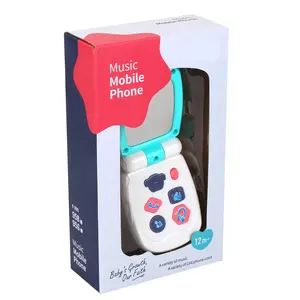 Boîte de fenêtre en plastique ABS pour enfants, jouet de dessin animé pour téléphone portable pour jouet de bébé