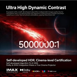 Máy chiếu Yinzam 2025 thông minh 4K Xgimi T10 5000 Lumens 0.78 Dmd Hệ điều hành Android 4GB + 128GB HDR tích hợp tự động lấy nét rạp hát tại nhà - Product Image 4