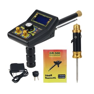 Hamgeek GR-500 Vàng Detector Vàng Finder Long Range Máy dò kim loại 4.3 inch TFT với Carry Box - Product Image 1