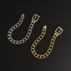 Tobillera de aleación de zinc estilo punk con hebilla de bloqueo, diseño geométrico para mujer, joyería de moda, accesorio de playa de verano - Product Image 3