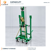 Les ascenseurs matériels bon marché peuvent être utilisés à l'intérieur ou à l'extérieur Outils de levage de cargaison à mât vertical Tension personnalisée