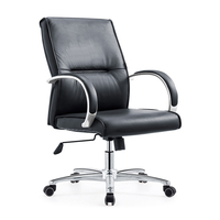 Offre Spéciale moderne patron chaise de bureau exécutif meilleur cuir synthétique en cuir véritable ergonomique comprend des roues pour les maux de dos