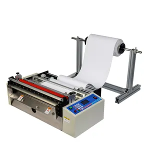 Rushed High-accuracy Auto Hot Knife Ribbon Cutter Tape Cutting Machine