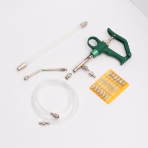 Hayvan Veteriner Güvenliği İçin Yeniden Kullanılabilir Şırınga Tabancası 1ML/2ML/5ML Ayarlanabilir Kapasiteli <span class=keywords><strong>Metal</strong></span> Şırınga Sığır ve Kuş Hayvan Aşıları İçin - Product Image 6