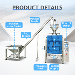 Food Powder Packaging Machine Automatic Vertical Packing Machine for Flour Tapioca Starch Corn Starch Packaging - Product Image 3