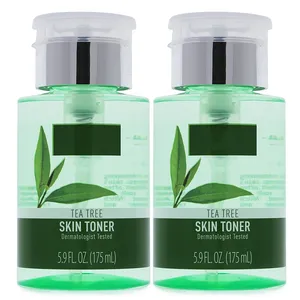 OEM customized organic tea tree face toner spray skin anti-wrinkle toner