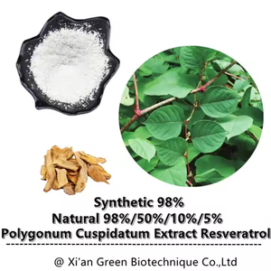 Extracto Herbal de Resveratrol Blanco Silvestre de Grado Alimenticio de Alta Calidad en Polvo, Empaquetado en Tambor, Beneficios - Product Image 5
