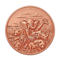 Pièce de collection commémorative en cuivre pur 999 de 1 once, ronde, gaufrée en 3D, avec motif rhinocéros et runes fantastiques, du fabricant