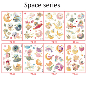 <span class=keywords><strong>Tatuaggi</strong></span> temporanei del Flash del corpo dei bambini metallici dei bambini del fumetto del nuovo arrivo <span class=keywords><strong>con</strong></span> i disegni dello spazio degli animali per il tatuaggio di Glitter dei bambini - Product Image 6