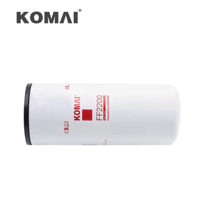 Komai ตัวกรองน้ำมันเชื้อเพลิงเครื่องยนต์ดีเซลรถบรรทุก BF7766 P552200 LFF2201 FF2200 P9644 33711สำหรับตัวกรองฟลีตการ์ด - Product Image 1