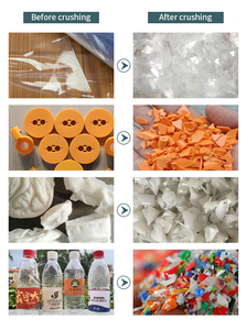 Broyeur de plastique HDPE ABS PVC PE PP CPVC, broyeur de déchets plastiques, broyeur de recyclage pour le moulage par injection - Product Image 2