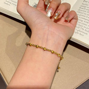 Pulseras elastica italiana s925 pulsera de plata con múltiples piedras preciosas diseño lujoso brazaletes de resina moderno - Product Image 1