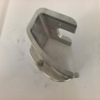 Blocco di Supporto Industriale in Lega di Alluminio Lavorato CNC di Precisione, Hardware di Montaggio Personalizzato OEM ODM