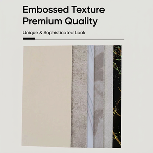 Paneles de Pared de PVC con Textura 3D de Mármol UV de Alto Brillo, Láminas de Piedra Sinterizada, Impermeables, para Baño, Hogar, Profesional - Product Image 3