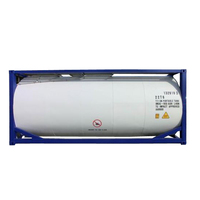 25000 Litres SS316L Navire et Shell UN T11 20 pieds Ethanol ISO Conteneur-citerne à vendre