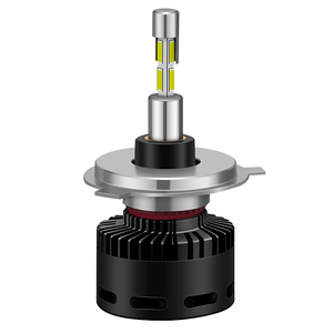 Faro LED H4 Súper Brillante, 55W 5500LM 6500K, Chip CSP Blanco, IP67 Impermeable, 360 Grados, Lámpara de Aluminio para Auto, 12V, Sagesunny - Product Image 1