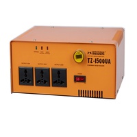 40 ANS d'expérience, usine professionnelle HONGBAO STAVOL, HOSSONI, stabilisateur de tension de type relais SVR, AVR TZ-1500VA/1.5KVA, 130V-260V, haute qualité