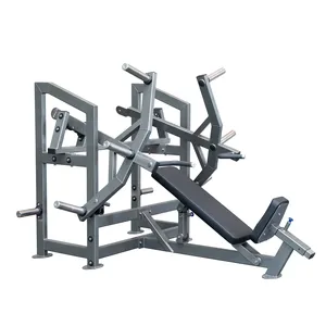 Neu gestaltete platten beladene kommerzielle Fitness geräte Back Exercise Extreme Row Machine