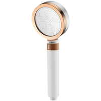 Douche à main OEM personnalisée 3 fonctions avec filtre ionique négatif, pressurisation, déchloration, embellissement de la peau et aromathérapie VC