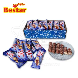 Chocolade Bar Biscuit Krokante Wafer Individueel Verpakt Snacks