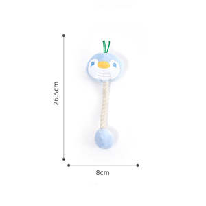 Juego de Juguetes para Perros con Forma de Pingüino de Dibujos Animados, TPR Ecológico, Duradero, Resistente a Mordidas y Chirridos, para Uso en Interiores/Exteriores - Product Image 3