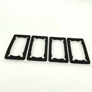 Junta de sellado de EVA negra preformada e impermeable para caja de interruptores y tomas de corriente, ignífuga, con adhesivo de una cara, almohadilla de esponja de EVA - Product Image 2