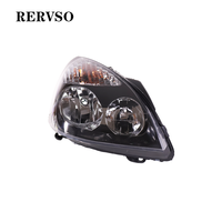 Lampe frontale de bonne qualité (noir) pour Renault Clio 01 Oem L 7701051769 R 7701051770 XF711-003B