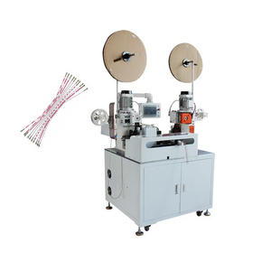 Automatic Double-Head Crimping <b>Machine</b> Allowing Precise Control of Cutting Length and Front/Rear Stripping Length - Product Image 6