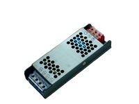 Boîtier en aluminium ultra fin, alimentation à découpage LED IP20 DC24V 100W AC100-265V, usage industriel unique pour LED, garantie 2 ans