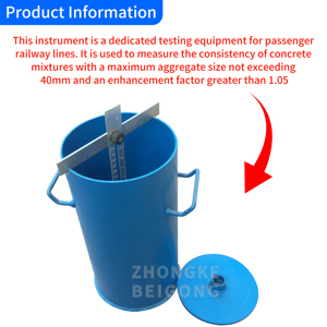 Professional Compaction Factor Test Cylinder for Soil <strong>Geotechnical</strong> Testing - Product Image 4