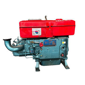 Moteur diesel monocylindre horizontal robuste CDHB Tengka S195 pour concasseur minier et alimentation de générateur - Product Image 2