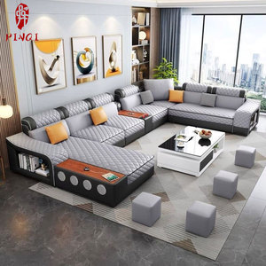 Nuevo Sofá de Esquina de Gran Venta para Sala de Estar de 7 Plazas, Conjunto de Sofás de Lujo Moderno con Diseño de Moda - Product Image 1