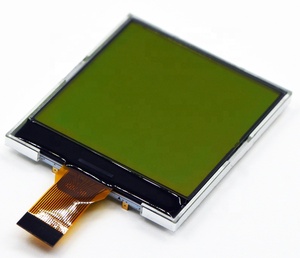 โมดูลจอแสดงผล LCD ราคาโรงงานแท้ เหมาะสำหรับใช้งาน พร้อมแสงพื้นหลังสีเหลืองเขียว รุ่น JHD128128-G126BSG-Y - Product Image 2