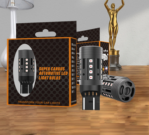 Bombilla <span class=keywords><strong>LED</strong></span> de señalización para <span class=keywords><strong>coche</strong></span> S4 con ventilador de refrigeración 7440 3156 1156 Sin hiperflash 1157 7443 3157 Canbus Luz <span class=keywords><strong>LED</strong></span> de intermitente y marcha atrás - Product Image 2