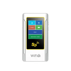 5G wifi 6路由器带sim卡插槽口袋wifi路由器5g sim卡wifi互联网路由器5g电池美国版