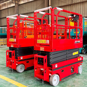 رافعة مقصية كهربائية هيدروليكية ذاتية الدفع للبناء من الفولاذ المنغنيزي Q500 مع شحن مجاني - Product Image 6