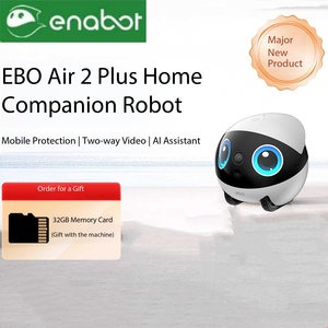 Enabot Ebo Air 2 Plus Robot Compagnon Intelligent pour Animaux de Compagnie avec Caméra 3K, Appel Vidéo, Fonction de <span class=keywords><strong>Patrouille</strong></span> IA et Affichage pour la Lecture de Vidéos - Product Image 2