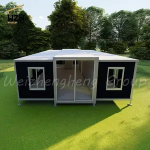 40ft Container Home Portable Office Site Shed with Awning