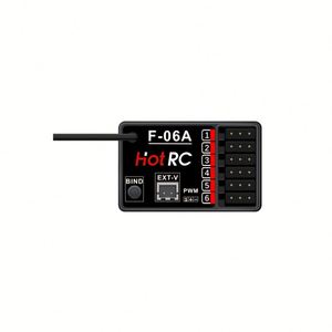Système radio HOTRC DS-600 6CH 2.4GHz en plastique, télécommande F-06A PWM, contrôleur de vol pour drone RC - Product Image 6