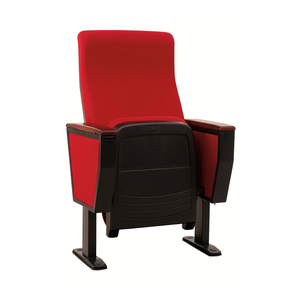 Siège de <span class=keywords><strong>cinéma</strong></span> Push Back personnalisé siège de <span class=keywords><strong>cinéma</strong></span> chaise avec porte-gobelet chaises de conférence pour le mobilier de salle de théâtre d'église - Product Image 1