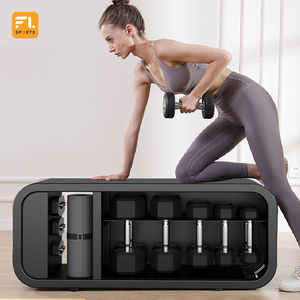 Nouvelle arrivée Banc d'entraînement plat Boîte <span class=keywords><strong>de</strong></span> gymnastique avec rangement Banc <span class=keywords><strong>de</strong></span> rangement pour haltères multifonctionnel réglable - Product Image 4