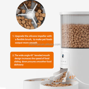 2025 4 एल पालतू आपूर्ति ध्वनि सक्रिय रिकॉर्डर इलेक्ट्रॉनिक खाद्य स्वचालित बिल्ली फीडर के साथ एचडी कैमरा टाइमर मात्रात्मक - Product Image 4